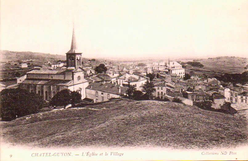 Cartes postales anciennes > CARTES POSTALES > carte postale ancienne > cartes-postales-ancienne.com Auvergne rhone alpes Puy de dome Chatelguyon