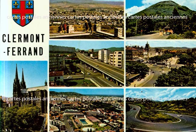 Cartes postales anciennes > CARTES POSTALES > carte postale ancienne > cartes-postales-ancienne.com Auvergne rhone alpes Puy de dome Clermont Ferrand