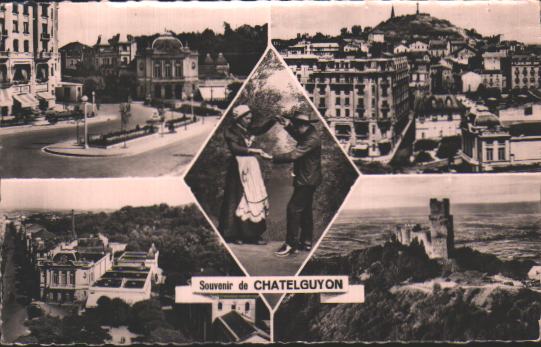 Cartes postales anciennes > CARTES POSTALES > carte postale ancienne > cartes-postales-ancienne.com Auvergne rhone alpes Puy de dome Chatelguyon