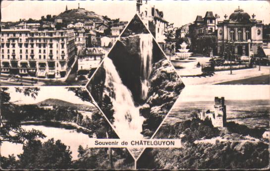 Cartes postales anciennes > CARTES POSTALES > carte postale ancienne > cartes-postales-ancienne.com Auvergne rhone alpes Puy de dome Chatelguyon