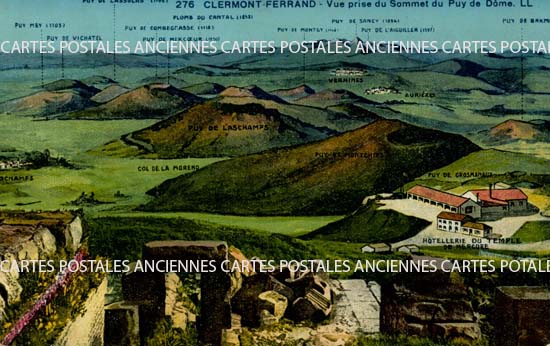 Cartes postales anciennes > CARTES POSTALES > carte postale ancienne > cartes-postales-ancienne.com Auvergne rhone alpes Puy de dome