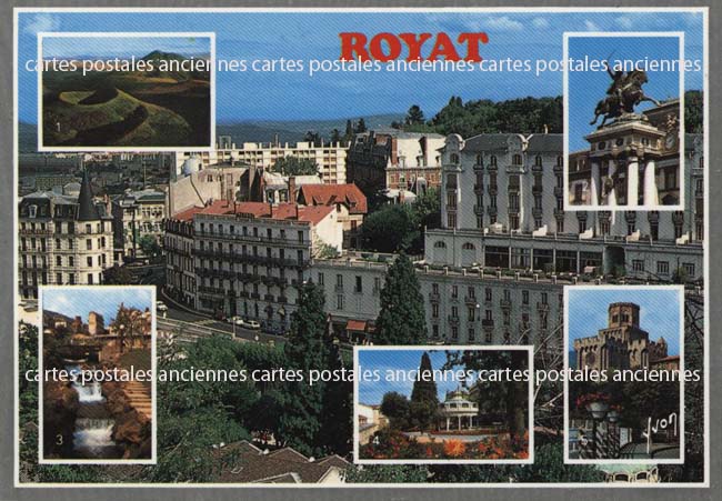 Cartes postales anciennes > CARTES POSTALES > carte postale ancienne > cartes-postales-ancienne.com Auvergne rhone alpes Puy de dome