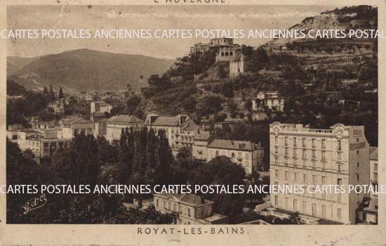 Cartes postales anciennes > CARTES POSTALES > carte postale ancienne > cartes-postales-ancienne.com Auvergne rhone alpes Puy de dome Chatelguyon