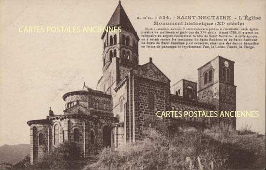 Cartes postales anciennes > CARTES POSTALES > carte postale ancienne > cartes-postales-ancienne.com Auvergne rhone alpes Puy de dome Saint Nectaire