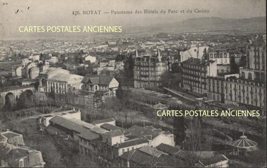 Cartes postales anciennes > CARTES POSTALES > carte postale ancienne > cartes-postales-ancienne.com Auvergne rhone alpes Puy de dome Royat