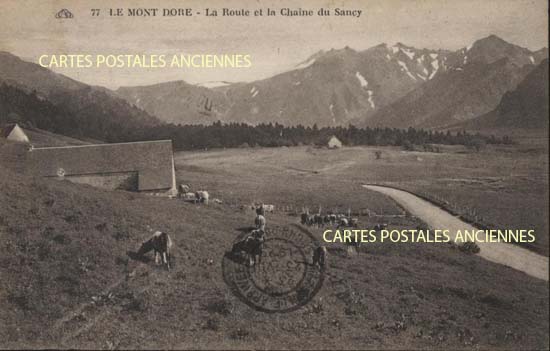 Cartes postales anciennes > CARTES POSTALES > carte postale ancienne > cartes-postales-ancienne.com Auvergne rhone alpes Puy de dome Mont Dore