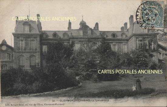 Cartes postales anciennes > CARTES POSTALES > carte postale ancienne > cartes-postales-ancienne.com Auvergne rhone alpes Puy de dome Clermont Ferrand