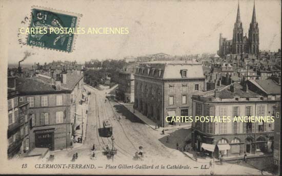 Cartes postales anciennes > CARTES POSTALES > carte postale ancienne > cartes-postales-ancienne.com Auvergne rhone alpes Puy de dome Clermont Ferrand