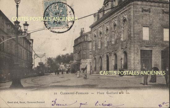 Cartes postales anciennes > CARTES POSTALES > carte postale ancienne > cartes-postales-ancienne.com Auvergne rhone alpes Puy de dome Clermont Ferrand