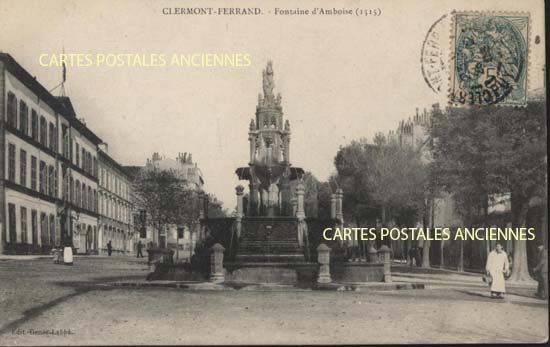 Cartes postales anciennes > CARTES POSTALES > carte postale ancienne > cartes-postales-ancienne.com Auvergne rhone alpes Puy de dome Clermont Ferrand