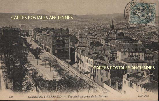 Cartes postales anciennes > CARTES POSTALES > carte postale ancienne > cartes-postales-ancienne.com Auvergne rhone alpes Puy de dome Clermont Ferrand