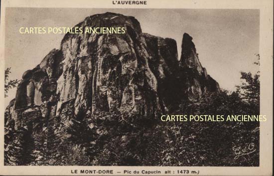 Cartes postales anciennes > CARTES POSTALES > carte postale ancienne > cartes-postales-ancienne.com Auvergne rhone alpes Puy de dome Mont Dore