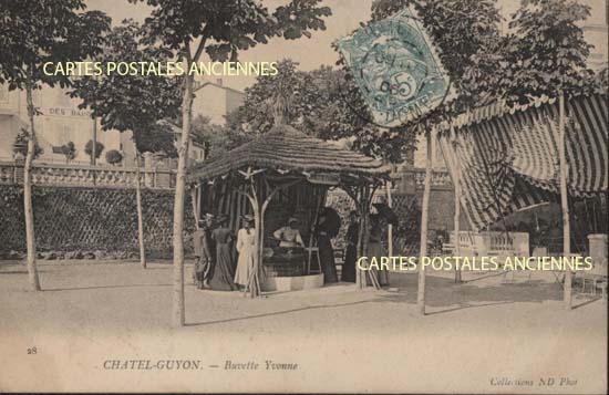 Cartes postales anciennes > CARTES POSTALES > carte postale ancienne > cartes-postales-ancienne.com Auvergne rhone alpes Puy de dome Chatelguyon