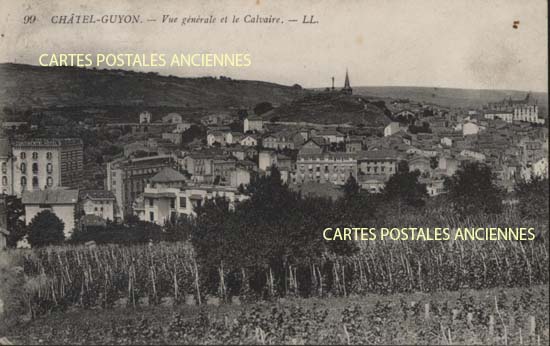 Cartes postales anciennes > CARTES POSTALES > carte postale ancienne > cartes-postales-ancienne.com Auvergne rhone alpes Puy de dome Chatelguyon