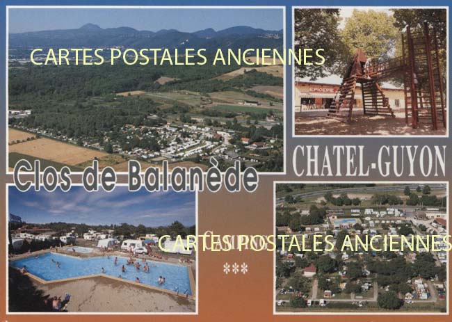 Cartes postales anciennes > CARTES POSTALES > carte postale ancienne > cartes-postales-ancienne.com Auvergne rhone alpes Puy de dome Chatelguyon