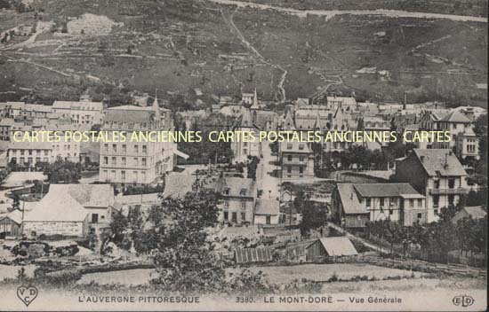 Cartes postales anciennes > CARTES POSTALES > carte postale ancienne > cartes-postales-ancienne.com Auvergne rhone alpes Puy de dome Mont Dore