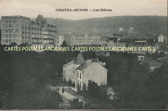 Cartes postales anciennes > CARTES POSTALES > carte postale ancienne > cartes-postales-ancienne.com Auvergne rhone alpes Puy de dome Chatelguyon