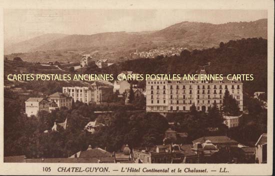 Cartes postales anciennes > CARTES POSTALES > carte postale ancienne > cartes-postales-ancienne.com Auvergne rhone alpes Puy de dome Chatelguyon