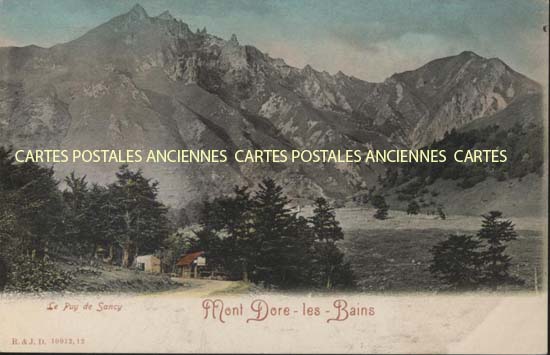 Cartes postales anciennes > CARTES POSTALES > carte postale ancienne > cartes-postales-ancienne.com Auvergne rhone alpes Puy de dome Mont Dore