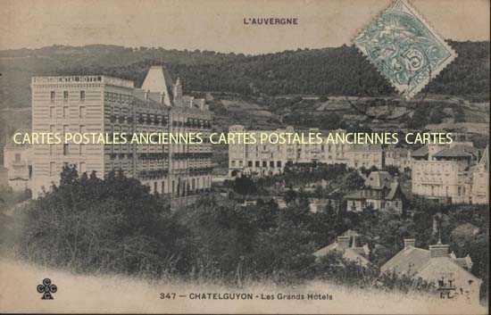 Cartes postales anciennes > CARTES POSTALES > carte postale ancienne > cartes-postales-ancienne.com Auvergne rhone alpes Puy de dome Chatelguyon