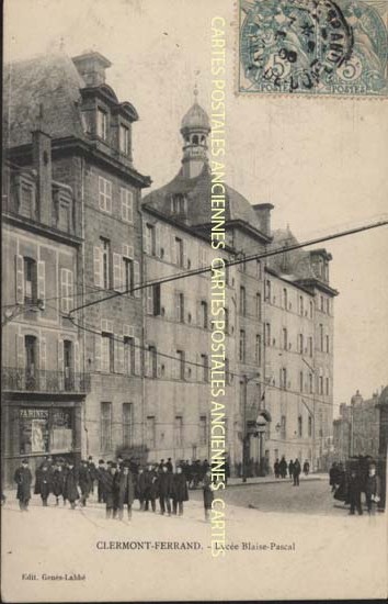 Cartes postales anciennes > CARTES POSTALES > carte postale ancienne > cartes-postales-ancienne.com Auvergne rhone alpes Puy de dome Clermont Ferrand