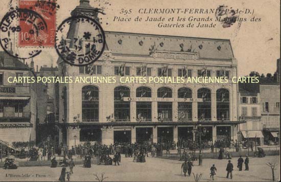 Cartes postales anciennes > CARTES POSTALES > carte postale ancienne > cartes-postales-ancienne.com Auvergne rhone alpes Puy de dome Clermont Ferrand