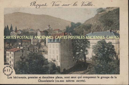 Cartes postales anciennes > CARTES POSTALES > carte postale ancienne > cartes-postales-ancienne.com Auvergne rhone alpes Puy de dome Royat