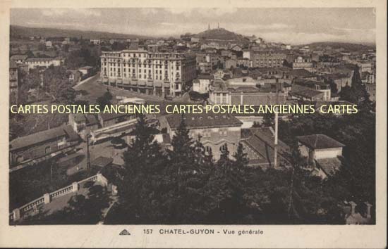 Cartes postales anciennes > CARTES POSTALES > carte postale ancienne > cartes-postales-ancienne.com Auvergne rhone alpes Puy de dome Chatelguyon