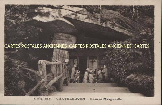 Cartes postales anciennes > CARTES POSTALES > carte postale ancienne > cartes-postales-ancienne.com Auvergne rhone alpes Puy de dome Chatelguyon