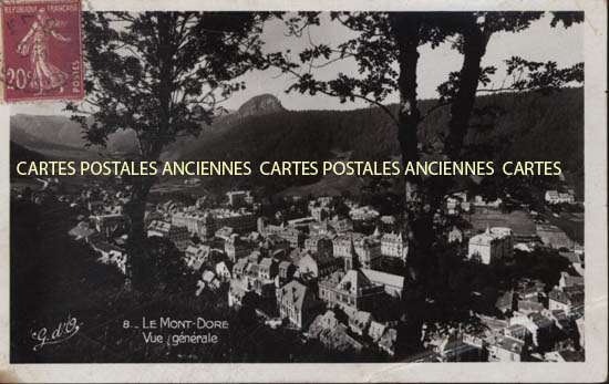 Cartes postales anciennes > CARTES POSTALES > carte postale ancienne > cartes-postales-ancienne.com Auvergne rhone alpes Puy de dome Mont Dore