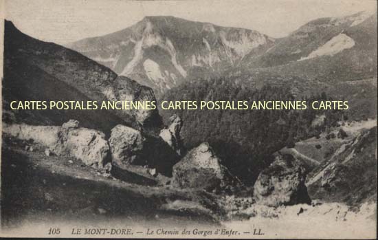 Cartes postales anciennes > CARTES POSTALES > carte postale ancienne > cartes-postales-ancienne.com Auvergne rhone alpes Puy de dome Mont Dore