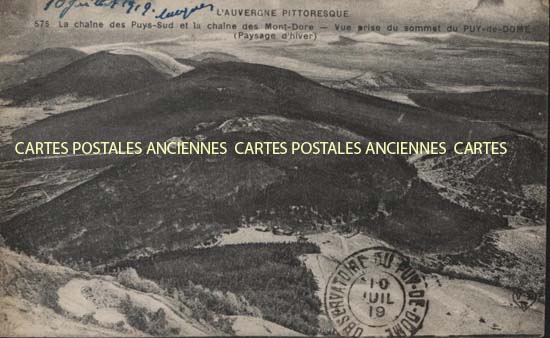 Cartes postales anciennes > CARTES POSTALES > carte postale ancienne > cartes-postales-ancienne.com Auvergne rhone alpes Puy de dome Mont Dore