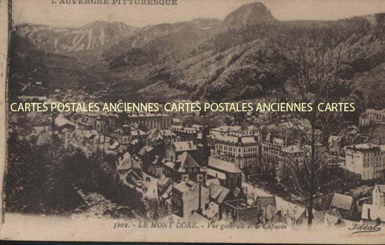 Cartes postales anciennes > CARTES POSTALES > carte postale ancienne > cartes-postales-ancienne.com Auvergne rhone alpes Puy de dome Mont Dore