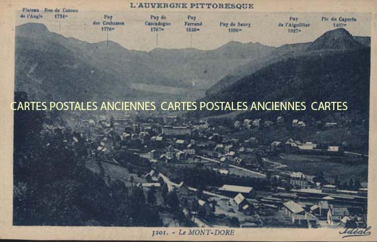 Cartes postales anciennes > CARTES POSTALES > carte postale ancienne > cartes-postales-ancienne.com Auvergne rhone alpes Puy de dome Mont Dore