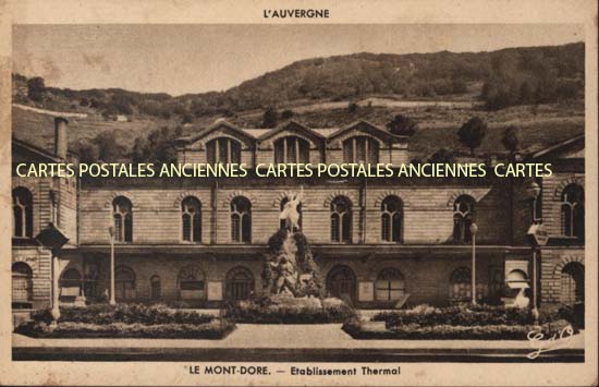 Cartes postales anciennes > CARTES POSTALES > carte postale ancienne > cartes-postales-ancienne.com Auvergne rhone alpes Puy de dome Mont Dore