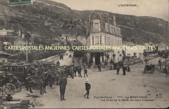 Cartes postales anciennes > CARTES POSTALES > carte postale ancienne > cartes-postales-ancienne.com Auvergne rhone alpes Puy de dome Mont Dore