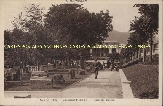 Cartes postales anciennes > CARTES POSTALES > carte postale ancienne > cartes-postales-ancienne.com Auvergne rhone alpes Puy de dome Mont Dore