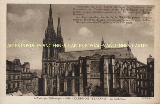 Cartes postales anciennes > CARTES POSTALES > carte postale ancienne > cartes-postales-ancienne.com Auvergne rhone alpes Puy de dome Clermont Ferrand