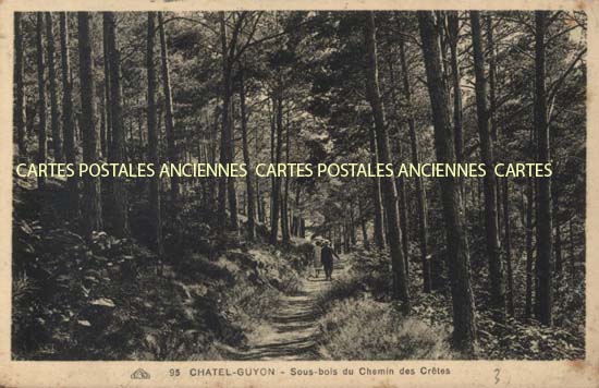 Cartes postales anciennes > CARTES POSTALES > carte postale ancienne > cartes-postales-ancienne.com Auvergne rhone alpes Puy de dome Chatelguyon