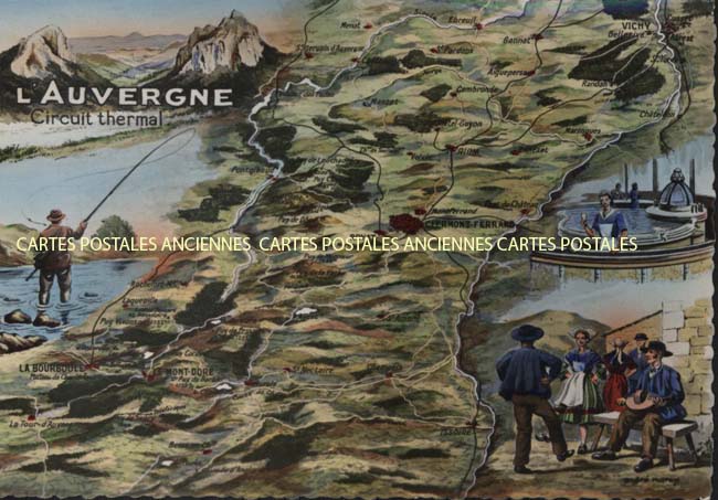 Cartes postales anciennes > CARTES POSTALES > carte postale ancienne > cartes-postales-ancienne.com Auvergne rhone alpes Puy de dome La Bourboule