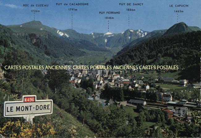 Cartes postales anciennes > CARTES POSTALES > carte postale ancienne > cartes-postales-ancienne.com Auvergne rhone alpes Puy de dome Mont Dore