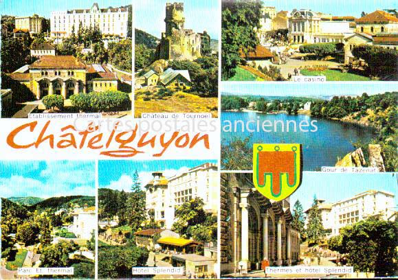 Cartes postales anciennes > CARTES POSTALES > carte postale ancienne > cartes-postales-ancienne.com Auvergne rhone alpes Puy de dome Chatelguyon