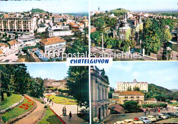 Cartes postales anciennes > CARTES POSTALES > carte postale ancienne > cartes-postales-ancienne.com Auvergne rhone alpes Puy de dome Chatelguyon