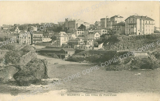 Cartes postales anciennes > CARTES POSTALES > carte postale ancienne > cartes-postales-ancienne.com Nouvelle aquitaine Pyrenees atlantiques Biarritz