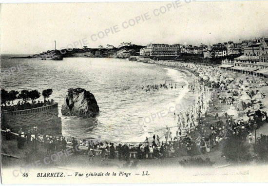 Cartes postales anciennes > CARTES POSTALES > carte postale ancienne > cartes-postales-ancienne.com Nouvelle aquitaine Pyrenees atlantiques Biarritz