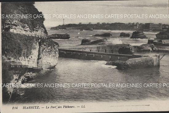 Cartes postales anciennes > CARTES POSTALES > carte postale ancienne > cartes-postales-ancienne.com Nouvelle aquitaine Pyrenees atlantiques Biarritz