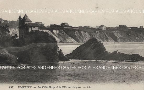 Cartes postales anciennes > CARTES POSTALES > carte postale ancienne > cartes-postales-ancienne.com Nouvelle aquitaine Pyrenees atlantiques Biarritz