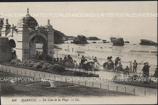 Cartes postales anciennes > CARTES POSTALES > carte postale ancienne > cartes-postales-ancienne.com Nouvelle aquitaine Pyrenees atlantiques Biarritz