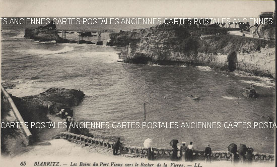 Cartes postales anciennes > CARTES POSTALES > carte postale ancienne > cartes-postales-ancienne.com Nouvelle aquitaine Pyrenees atlantiques Biarritz