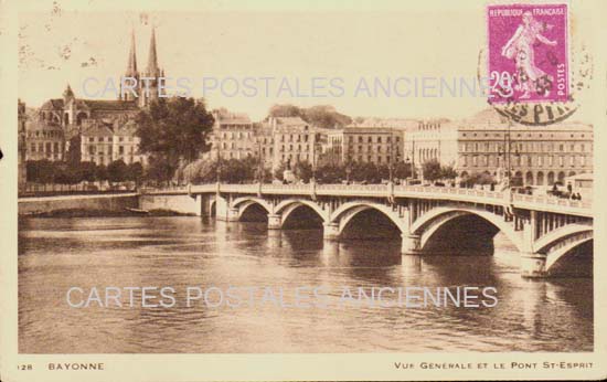 Cartes postales anciennes > CARTES POSTALES > carte postale ancienne > cartes-postales-ancienne.com Nouvelle aquitaine Pyrenees atlantiques Bayonne